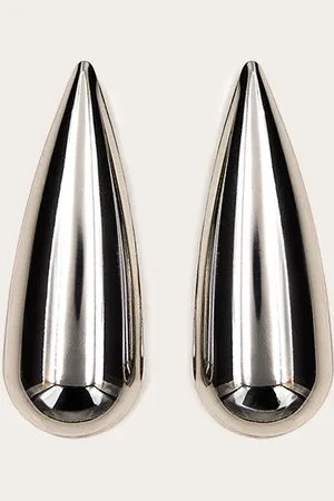 PRETTYLITTLETHING Droplet Slim Stud Earrings