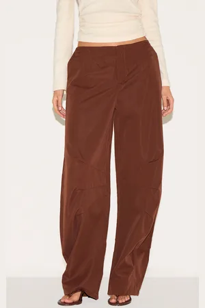 PRETTYLITTLETHING Woven Tailored Cocoon Leg Pants