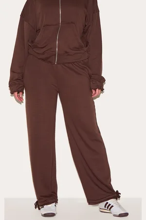 PRETTYLITTLETHING Shape Highwaisted Track Pants
