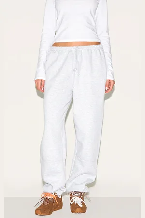 PRETTYLITTLETHING Straight Leg Cuffed Seam Detail Track Pants