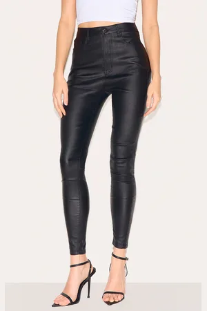 PRETTYLITTLETHING 5 Pocket Coated Skinny Jeans