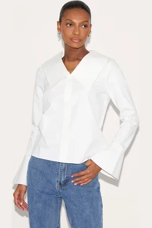 PRETTYLITTLETHING Large Collar Shirt