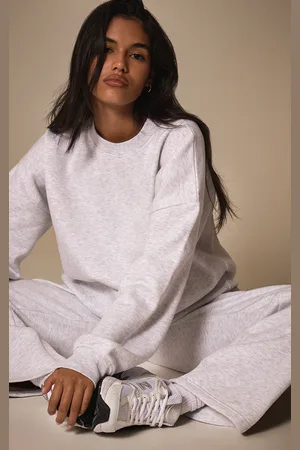 PRETTYLITTLETHING Oversized Sweatshirt Tracksuit Set