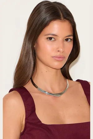 PRETTYLITTLETHING Metal Texture Choker