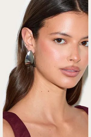PRETTYLITTLETHING Curve Statement Earrings