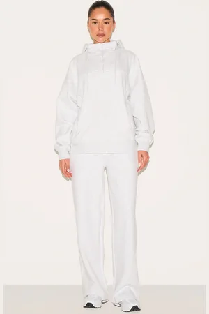 PRETTYLITTLETHING Relaxed Cuffed Track Pants