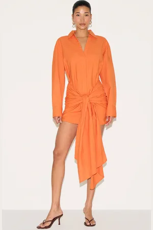PRETTYLITTLETHING Wrap Detail Shirt Dress