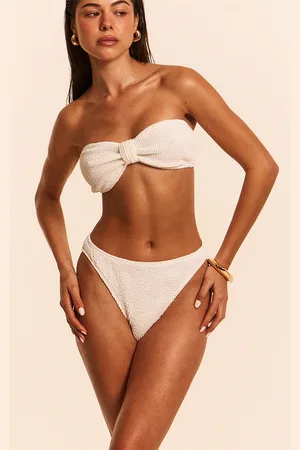 PRETTYLITTLETHING Crinkle Tanga Bikini Bottoms