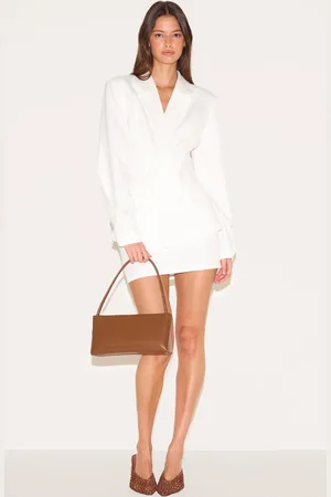 PRETTYLITTLETHING Woven Mid Rise Mini Skirt