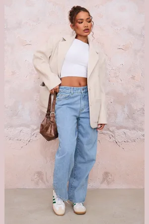PRETTYLITTLETHING Petite Oversized Longline Blazer