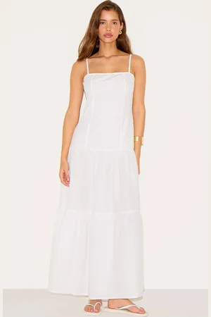 PRETTYLITTLETHING Corset Dropped Waist Maxi Dress