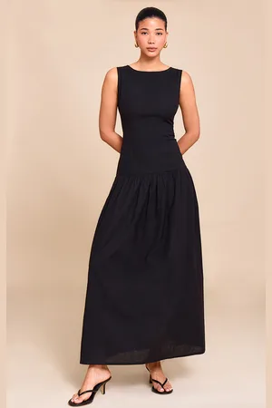 PRETTYLITTLETHING Drop Waist Maxi Dress