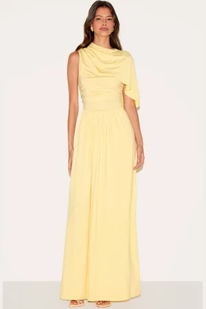 PRETTYLITTLETHING Layered Ruched Maxi Dress
