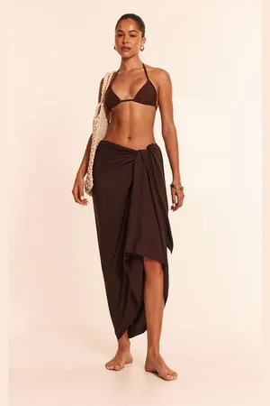 PRETTYLITTLETHING Linen Look Rectangle Sarong
