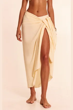 PRETTYLITTLETHING Linen Look Rectangle Sarong