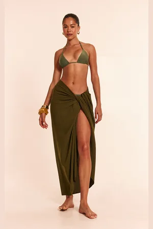 PRETTYLITTLETHING Linen Look Rectangle Sarong