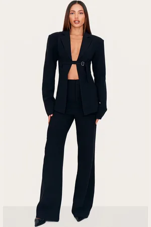 PRETTYLITTLETHING Tall High Waisted Tailored Pants