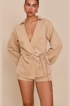 PRETTYLITTLETHING Tailored Woven Mini Shorts
