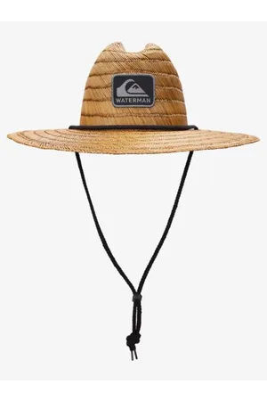 Quiksilver | Mens Waterman The Tier Straw Lifeguard Hat - - Size S/M at Official Store