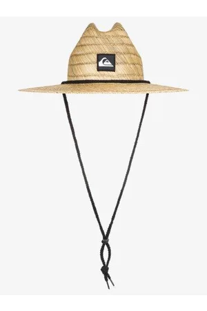 Quiksilver | Boys 2-7 Pierside Straw Lifeguard Hat - - Size 1SZ at Official Store