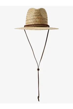 Quiksilver | Mens Jettyside Straw Lifeguard Hat - - Size L/XL at Official Store