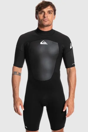 Quiksilver | Mens 2/2Mm Prologue Short Sleeve Back Zip Springsuit - - Size MS at Official Store - Only 1 Left
