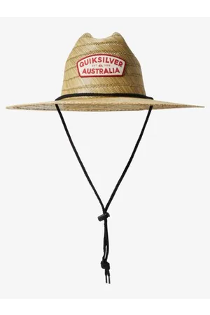 Quiksilver | Mens Destinado Pierside Straw Lifeguard Hat - - Size L/XL at Official Store