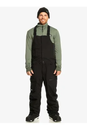 Quiksilver | Mens Utility Technical Snow Bib Pants - - Size XL at Official Store