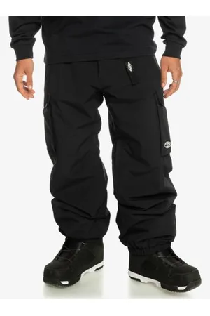 Quiksilver | Mens Snow Down Cargo Technical Snow Pants - - Size XL at Official Store