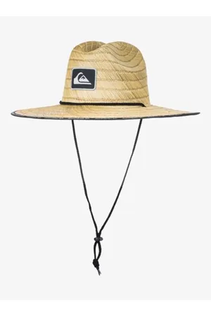Quiksilver | Mens Pierside Taper Straw Lifeguard Hat - - Size L/XL at Official Store