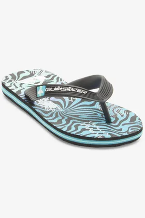 Quiksilver | Boys 2-7 Molokai Art Flip-Flops - - Size 10(27) at Official Store