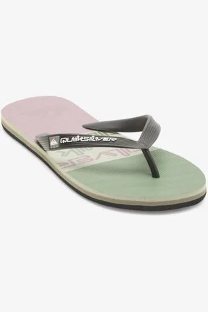 Quiksilver | Mens Molokai Stripe Beach Flip-Flops - - Size 10(43) at Official Store - Only 4 Left