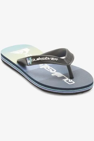 Quiksilver | Boys 2-7 Molokai Art Flip-Flops - - Size 11(28) at Official Store
