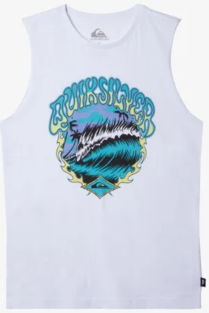 Quiksilver | Boys 8-16 The Peak Muscle Tank - - Size M/12 at Official Store - Only 2 Left