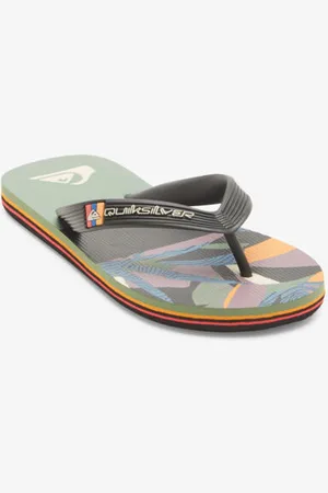 Quiksilver | Boys 8-16 Molokai Art Beach Flip-Flops - - Size 6(39) at Official Store - Only 1 Left