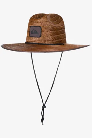 Quiksilver | Mens Pierside Taper Straw Lifeguard Hat - - Size L/XL at Official Store
