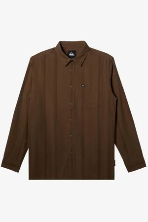Quiksilver | Mens Waverly Long Sleeve Shirt - - Size S at Official Store - Only 4 Left