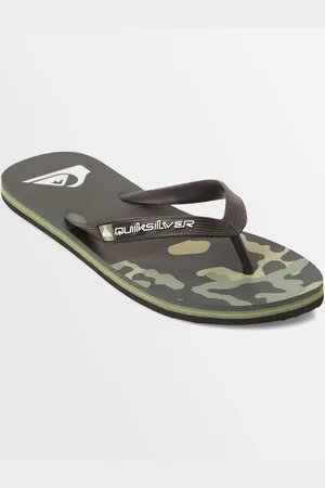 Quiksilver | Mens Molokai Art Beach Flip-Flops - - Size 12(45) at Official Store