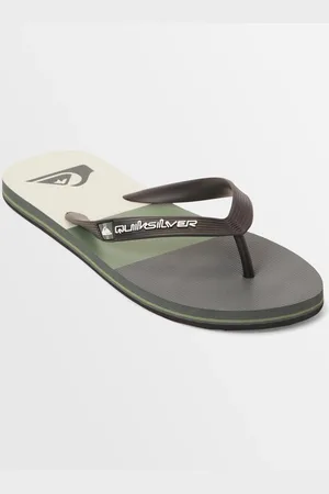 Quiksilver | Mens Molokai Stripe Beach Flip-Flops - - Size 10(43) at Official Store
