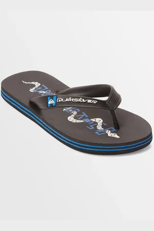 Quiksilver | Boys 8-16 Molokai Art Beach Flip-Flops - - Size 7(40) at Official Store