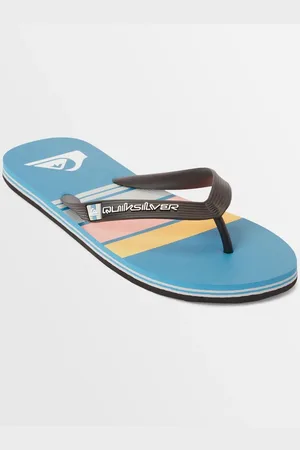 Quiksilver | Mens Molokai Stripe Beach Flip-Flops - - Size 12(45) at Official Store