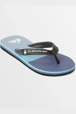 Quiksilver | Boys 8-16 Molokai Art Beach Flip-Flops - - Size 2(33) at Official Store