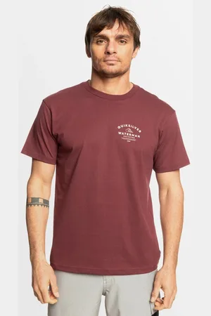 Quiksilver | Mens Outer Seas T-Shirt - - Size L at Official Store