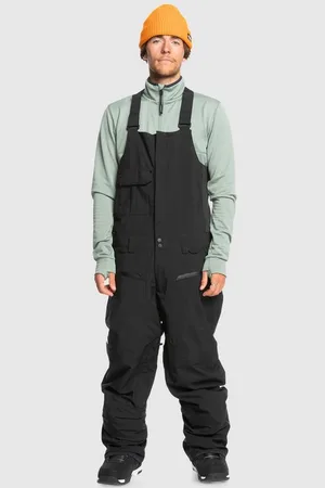 Quiksilver | Mens Utility Bib Snow Pants - - Size XS at Official Store