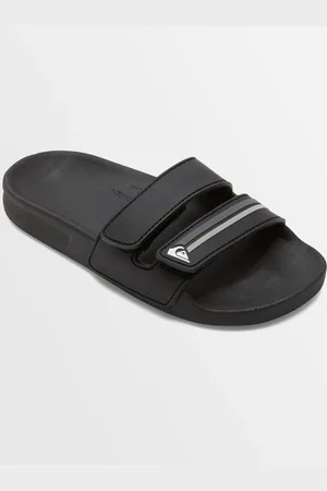 Quiksilver | Boys 8-16 Rivi Double Adjust Slide Sandals - - Size 7(40) at Official Store
