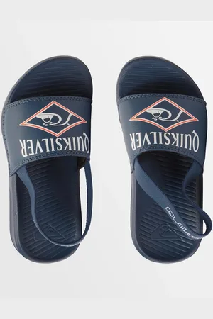 Quiksilver | Boys 2-7 Bright Coast Strap Sliders - - Size 9(26) at Official Store