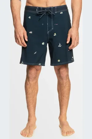 Quiksilver | Mens Surfsilk Straight 18" Boardshorts - - Size 38 at Official Store
