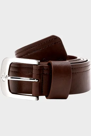 Quiksilver | Mens Stitchin Faux Leather Belt - - Size L-36 at Official Store - Only 4 Left