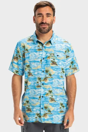 Quiksilver | Mens Safe Paradise Short Sleeve Shirt - - Size S at Official Store - Only 2 Left