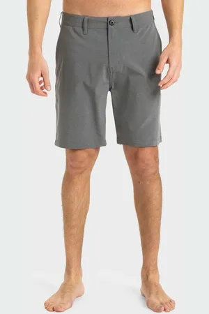Quiksilver | Mens Union Heather Amphibian 19" Hybrid Shorts - - Size 28 at Official Store - Only 1 Left